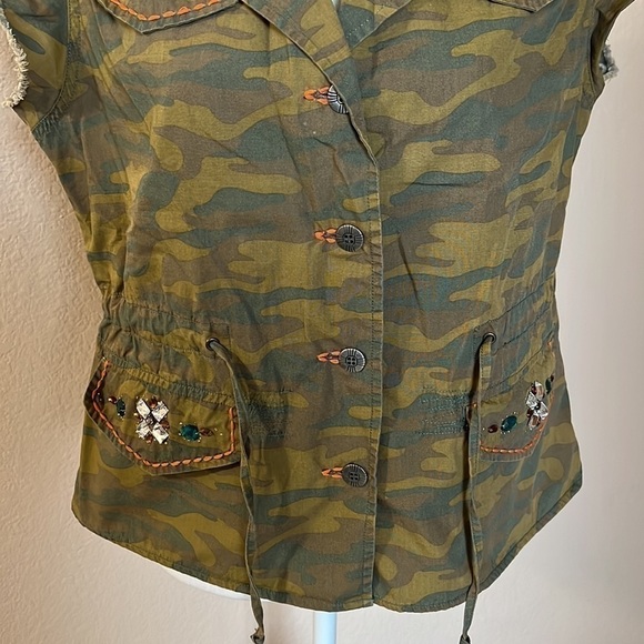 Victoria Secret embellished camo jacket - Picture 4 of 9